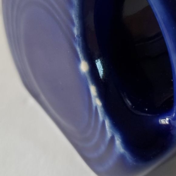 Fiestaware Fiesta Small CERAMIC Mini Disk Pitcher Twilight Blue - Picture 7 of 12